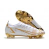 Fotbollsskor Nike Mercurial Vapor 14 Elite FG Vit Guld