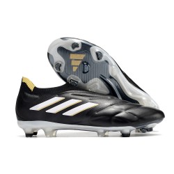 adidas Copa Pure+ FG Fotbollsskor Svart Vit