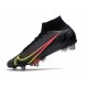 Nike Mercurial Superfly 8 Elite SG-Pro AC Black x Prism -Svart Gul Röd