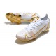 Fotbollsskor Nike Mercurial Vapor 14 Elite FG Vit Guld