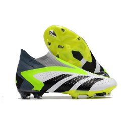 adidas Predator Accuarcy+ FG Crazyrush - Vit Svart Lucid Lemon