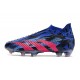 Fotbollsskor adidas Predator Accuarcy+ FG Blå Röd Svart