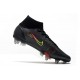 Nike Mercurial Superfly 8 Elite SG-Pro AC Black x Prism -Svart Gul Röd