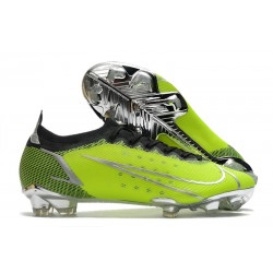 Fotbollsskor Nike Mercurial Vapor 14 Elite FG Grön Silver Svart