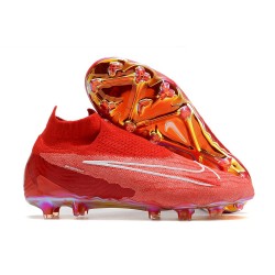 Nike Phantom GX Elite Dynamic Fit FG Röd Vit