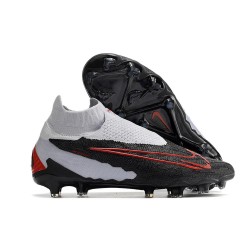 Nike Phantom GX Elite Dynamic Fit FG Svart Grå Röd 