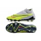 Nike Gripknit Phantom GX Elite DF FG Luminous - Neon Gridiron Svart