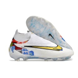 Nike Gripknit Phantom GX Elite DF FG Vit Guld