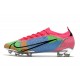 Nike Mercurial Vapor XIV Elite FG Blå Rosa Grön