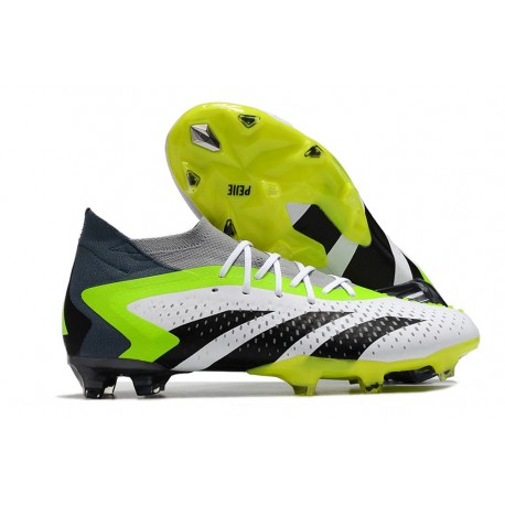 adidas Predator Accuarcy.1 FG Crazyrush - Vit Svart Lucid Lemon