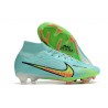 Nike Zoom Mercurial Superfly IX Elite FG Blå Gul