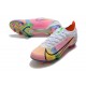 Nike Mercurial Vapor XIV Elite FG Dragonfly - Vit Silver Mörklila LIMITED EDITION