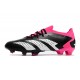 Skor adidas Predator Accuarcy.1 Low FG Svart Vit Rosa