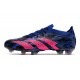 Skor adidas Predator Accuarcy.1 Low FG Lucid Blue Team Real Magenta Svart