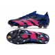 Skor adidas Predator Accuarcy.1 Low FG Lucid Blue Team Real Magenta Svart