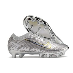 Nike Zoom Mercurial Vapor XV Elite AG Pro Silver Guld