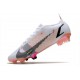 Fotbollsskor Nike Mercurial Vapor 14 Elite FG Rawdacious - Vit Röd Rosa