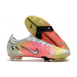 Fotbollsskor Nike Mercurial Vapor 14 Elite FG Vit Röd Silver