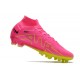 Nike Zoom Mercurial Superfly 9 Elite AG Rosa Gul