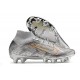 Nike Zoom Mercurial Superfly 9 Elite AG Silver