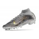 Nike Zoom Mercurial Superfly 9 Elite AG Silver