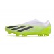 adidas X Crazyfast .1 Laceless FG Crazyrush - Vit Svart Lucid Lemon