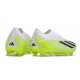 adidas X Crazyfast .1 Laceless FG Crazyrush - Vit Svart Lucid Lemon