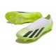 adidas X Crazyfast .1 Laceless FG Crazyrush - Vit Svart Lucid Lemon