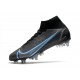 Nike Mercurial Superfly 8 Elite SG-Pro AC Renew - Svart Grå