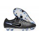 Nike Tiempo Legend X Elite FG  Shadow - Svart Krom Blå