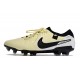 Nike Tiempo Legend X Elite FG Herrar Beige Svart