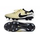 Nike Tiempo Legend X Elite FG Herrar Beige Svart