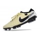 Nike Tiempo Legend X Elite FG Herrar Beige Svart