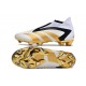 Fotbollsskor adidas Predator Accuarcy+ FG Vit Guld Svart