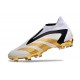 Fotbollsskor adidas Predator Accuarcy+ FG Vit Guld Svart