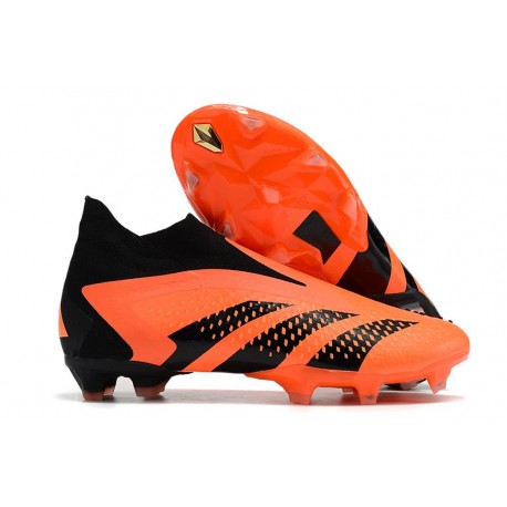 Fotbollsskor adidas Predator Accuarcy+ FG Heatspawn - Orange Svart