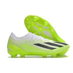 Fotbollsskor adidas X Crazyfast Messi.1 FG Crazyrush - Vit Svart Lucid Lemon