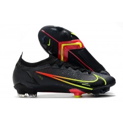 Fotbollsskor Nike Mercurial Vapor 14 Elite FG Black x Prism - Svart Gul Röd