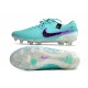 Nike Tiempo Legend X Elite FG Peak Ready - Turkos Svart Fuchsia Dream