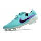 Nike Tiempo Legend X Elite FG Peak Ready - Turkos Svart Fuchsia Dream