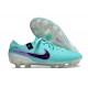 Nike Tiempo Legend X Elite FG Peak Ready - Turkos Svart Fuchsia Dream