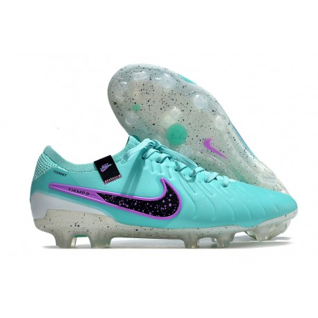 Nike Tiempo Legend X Elite FG Peak Ready - Turkos Svart Fuchsia Dream