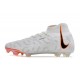 Nike Phantom Luna Elite FG Fotbollsskor Vit Svart Orange LIMITED EDITION