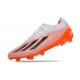 Fotbollsskor adidas X Crazyfast Messi.1 FG Vit Orange Svart