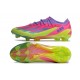 Fotbollsskor adidas X Crazyfast Messi.1 FG Korean Nights Son - Lucid Lemon Blå Rosa LIMITED EDITION