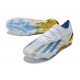 Fotbollsskor adidas X Crazyfast Messi.1 FG Vit Blå Guld