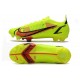 Nike Mercurial Vapor XIV Elite FG Volt Svart Bright Crimson
