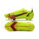 Nike Mercurial Vapor XIV Elite FG Volt Svart Bright Crimson