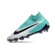 Nike Gripknit Phantom GX Elite DF FG Peak Ready - Turkos Svart Fuchsia Dream Vit