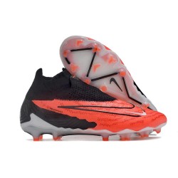 Nike Gripknit Phantom GX Elite DF FG Ready - Röd Svart Vit